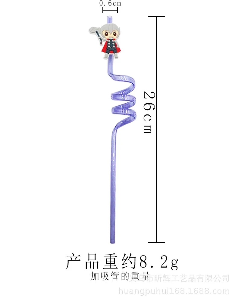 Соломинки Disney серия Marvel креативные изогнутые чайные чашки чайники декоративные