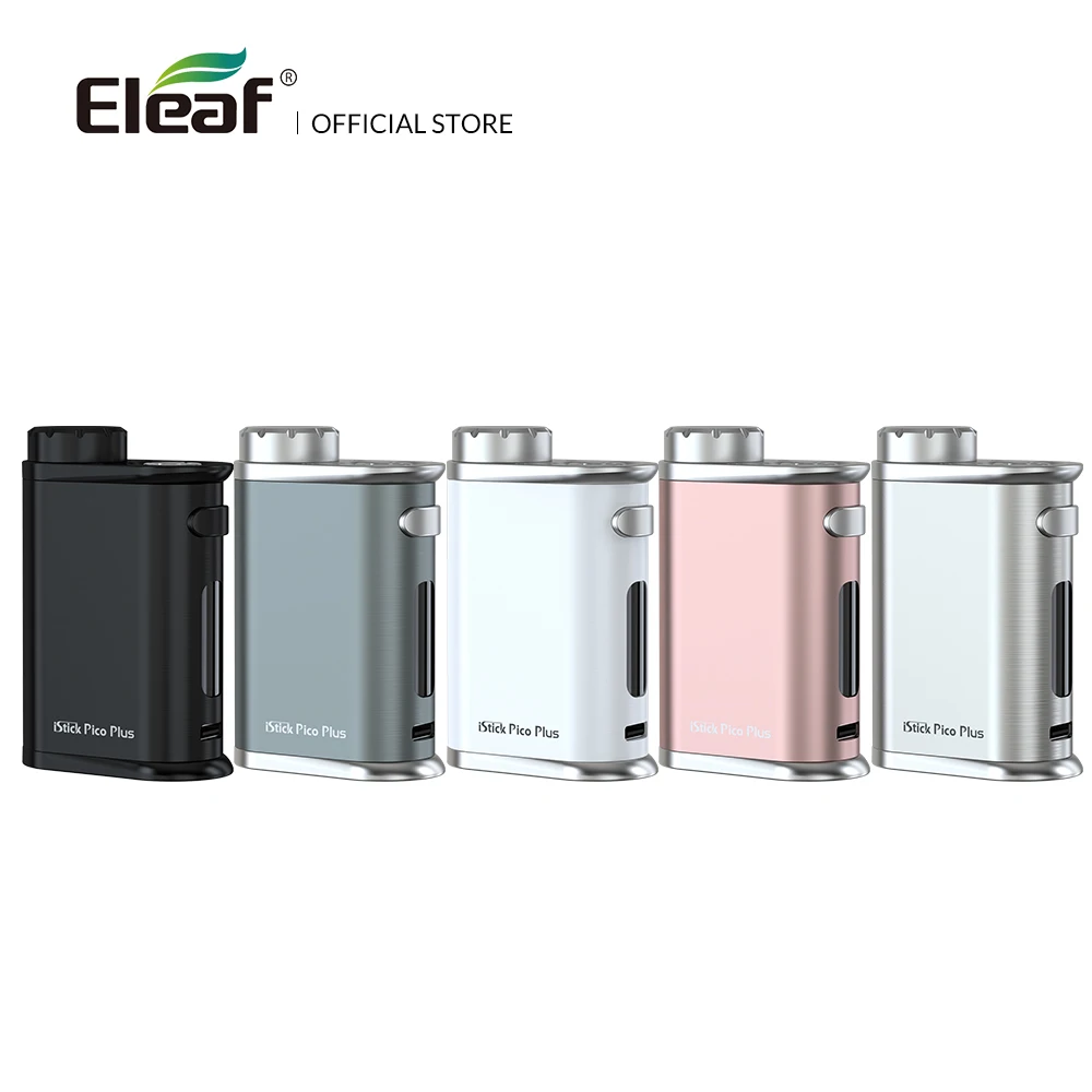Оригинальный Eleaf iStick Pico Plus Mod 75 Вт TC питание от одного аккумулятора 18650 бокс мод для