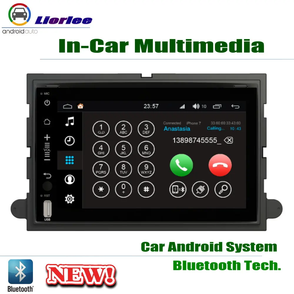 Для Ford Edge 2007 2008 2009 2010 HD экран Android автомобильное радио дисплей стерео аудио видео