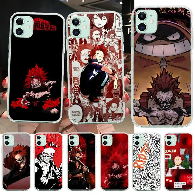 Чехол для телефона CUTEWANAN с рисунком аниме Красного бунт iPhone 11 pro XS MAX 8 7 6 6S Plus X 5S SE 2020