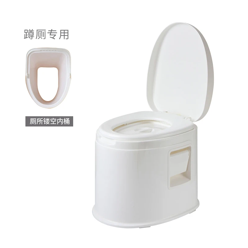 

Mobile Toilet Old Man Squatting Chair Home Indoor Elderly Portable Pregnant Women Simple Squat Stool Change