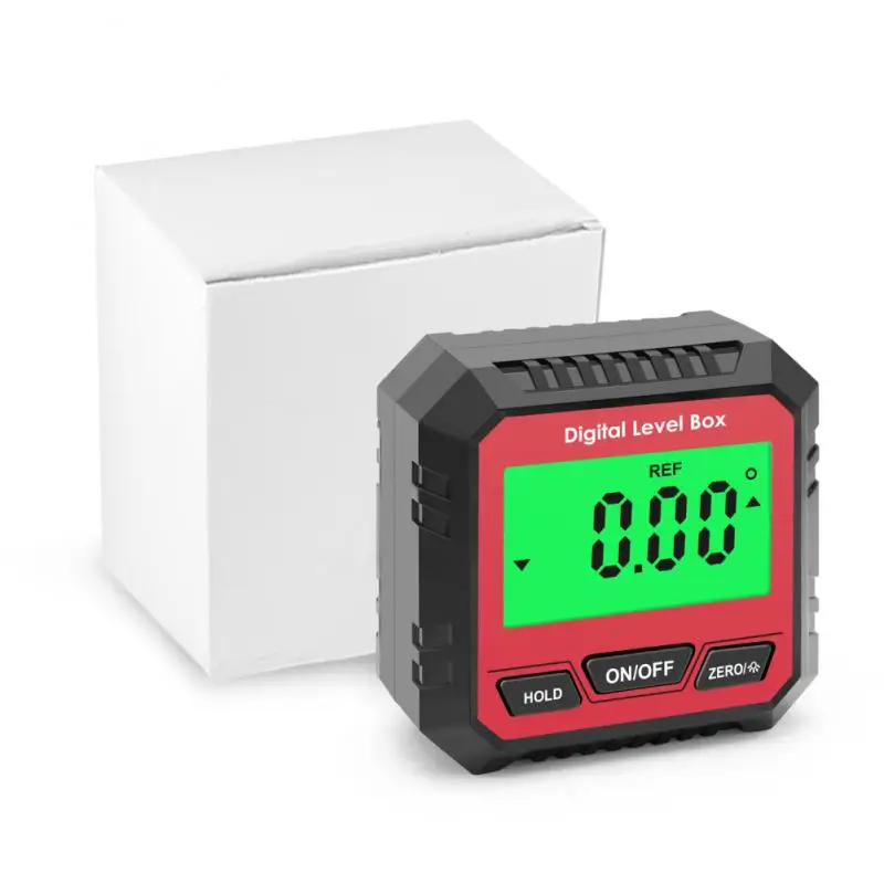 

Electronic Angle Meter Digital Inclinometer Electronic Protractor Tilt Angle Level Box Vertical Magnetic Tools Angle Gauge Meter