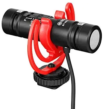 

BOYA by-MM1 Pro Dual-Capsule Condenser Microphone for Smartphones,Tablets, DSLRs,Consumer Camcorder,PCs and More