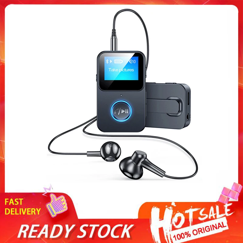 

Fashion MP3 Player Mini Music Media Player Long Stangby Support TF Card Remote Control Camera Bluetooths 5.0 Audio Module 2021