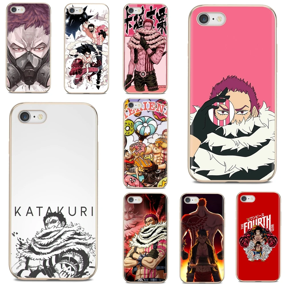 

anime One Piece Katakuri For iPod Touch For iPhone 11 Pro 4 4S 5 5S SE 5C 6 6S 7 8 X XR XS Plus Max Soft Silicone TPU Case