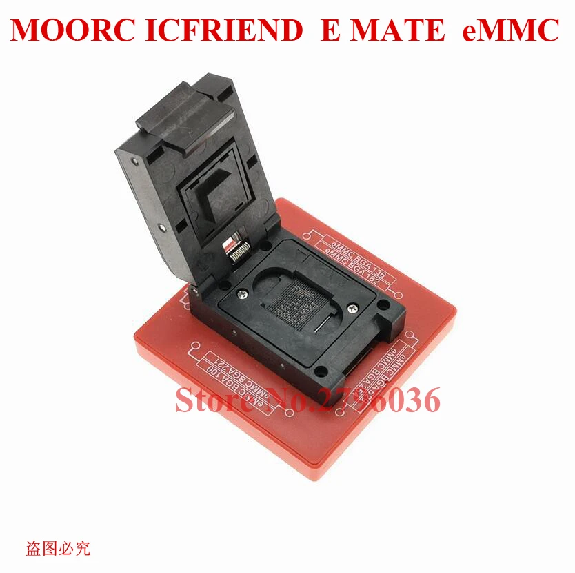 Новейшая высокоскоростная версия MOORC E MATE X EMMC EMATE BGA 13 в 1 для riff легкий jtag plus ufi medusa