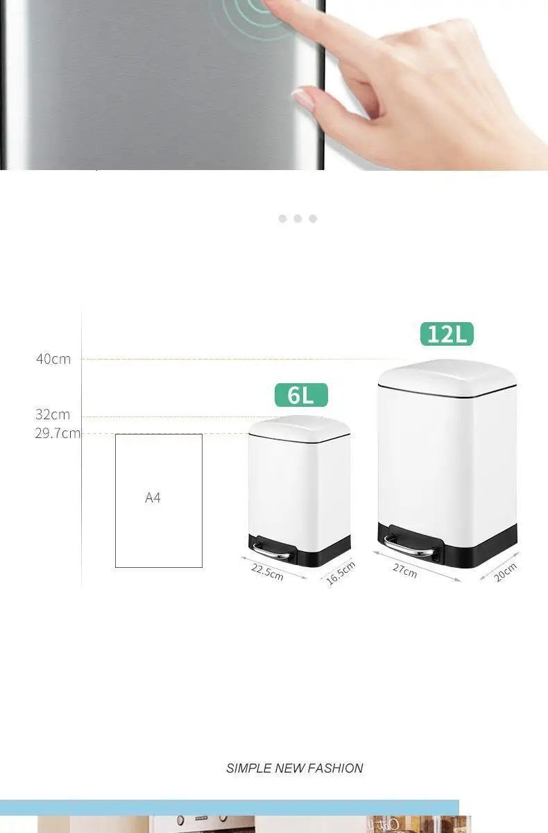 Habitacion Pattumiera Kosz Na Smieci Trashcan Poubelle De Cuisine Cocina компост мусорная корзина с педалью корзина для мусора Cubo Basura мусорная корзина