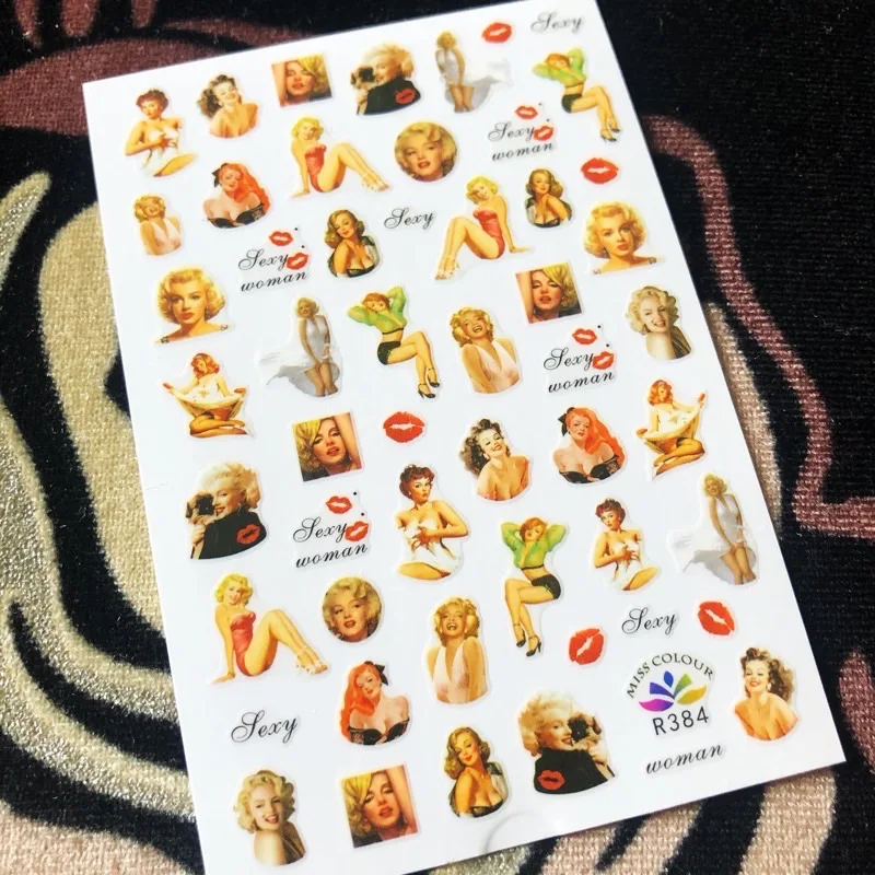 

Cartoon Cat 3D Back glue Nail decal Nail sticker Nail decoration Nail art Nail tool Nail ornament AR020