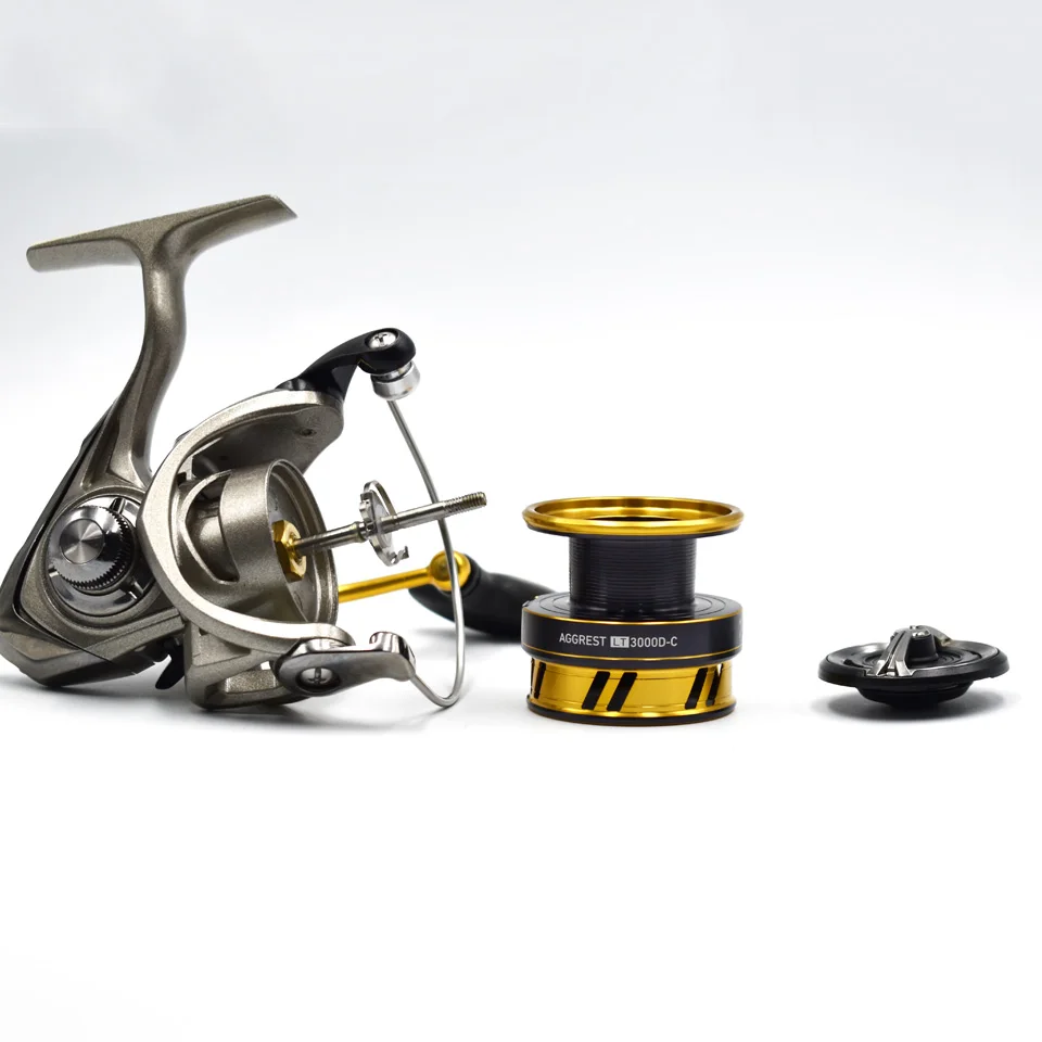 Рыболовная катушка Daiwa AGGREST LT 1000D XH/6000D H светильник и сильный LC ABS металлическим