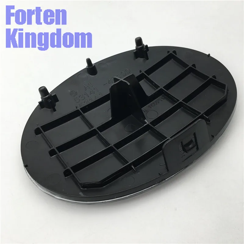 Forten Kingdom 1 шт. товар L логотип 165 мм Автомобиль Черный& Серебристый& Синий Передняя решетка гриль гибридная эмблема значок 90975-02125