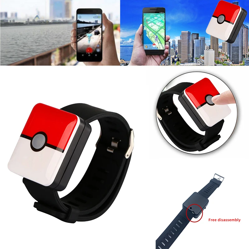Bluetooth Смарт-часы браслет для зарядки переключатель Pokemons Go Plus Pocket Auto Catch |