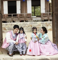 south korea imported high end fabric latest suit korean national costume 4 piece suit