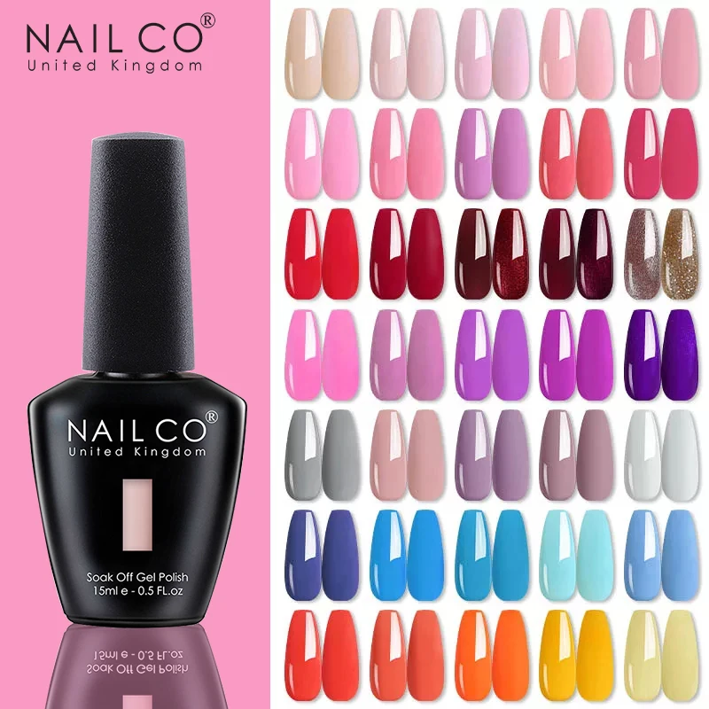 Гель-лак NAILCO для ногтей 15 мл | Красота и здоровье