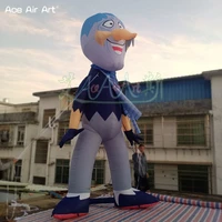 5m custom made giant inflatable heat miser inflatable snow miser without light inflatable cartoon for advertising made in china