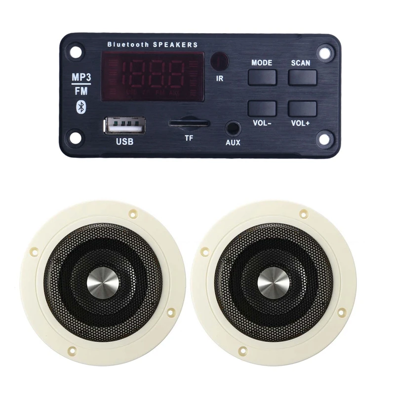 1 шт. беспроводной Bluetooth MP3 WMA декодер плата дистанционного управления и 2