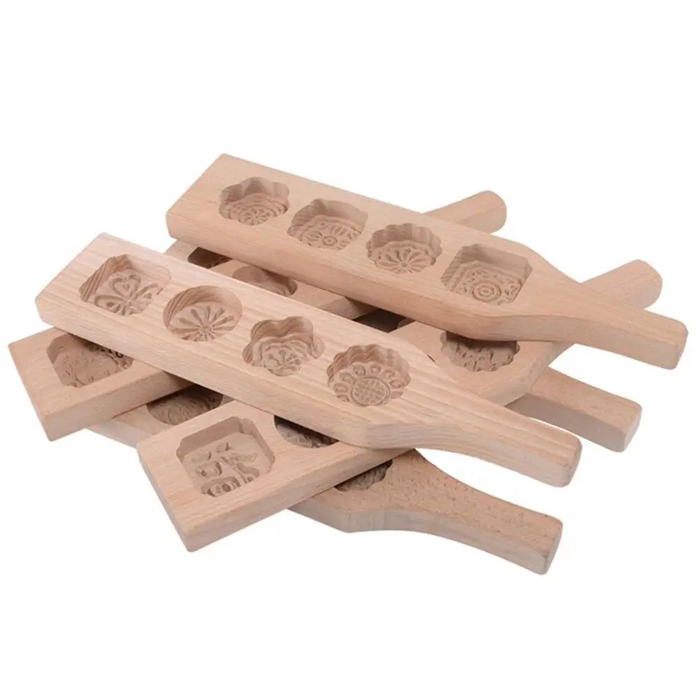 Луна торт плесень деревянные кондитерские формы выпечки инструмент для