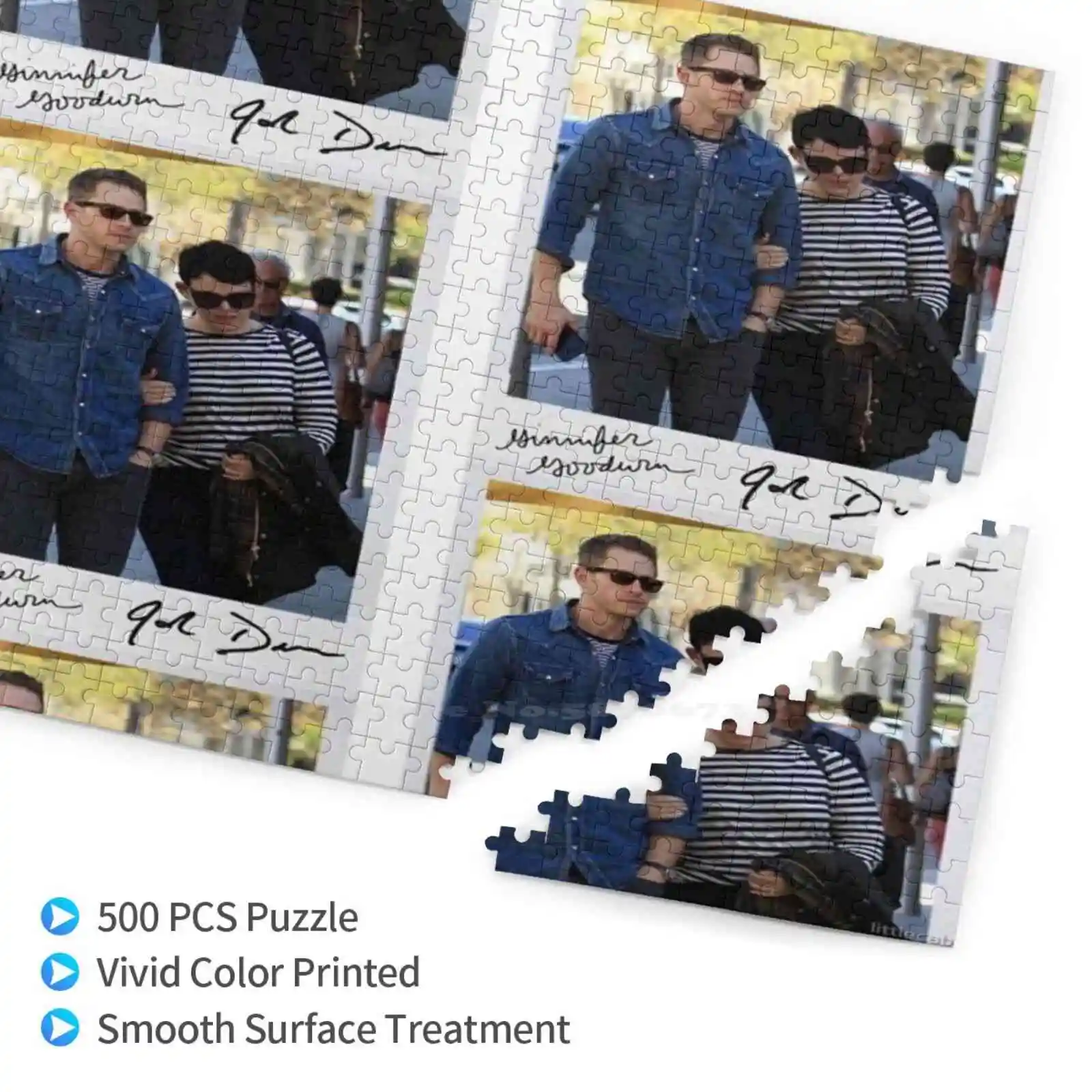 Джош Даллас и гиннифер Гудвин | Поляроидный пазл для взрослых детей игры сделай