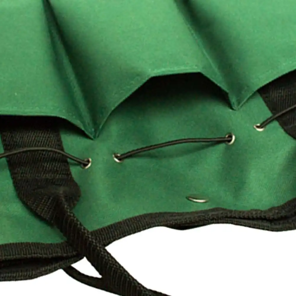 

Garden Tool Storage Bag Canvas Organizer Portable Pliers Metal Parts Kit Bag