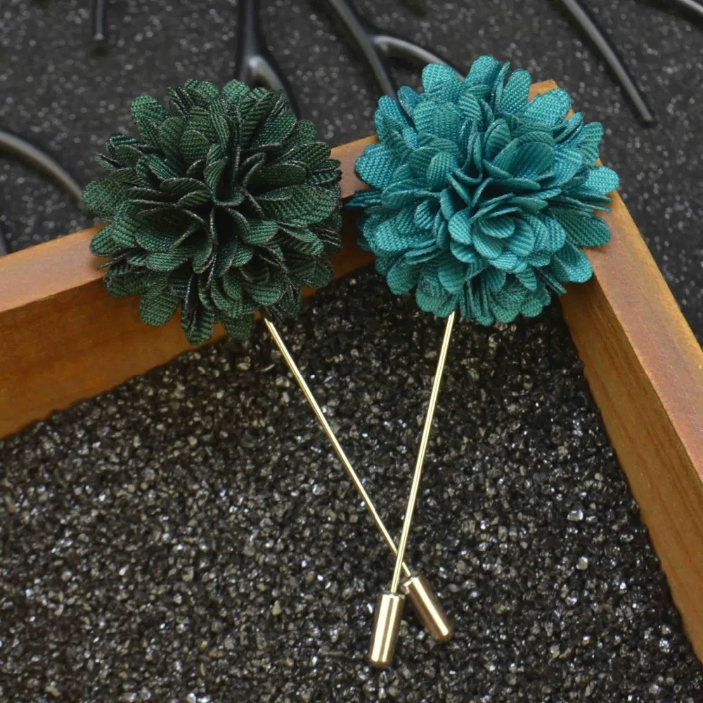 Мужская и женская брошь ручной работы Винтажная цветок на лацкан для свадьбы