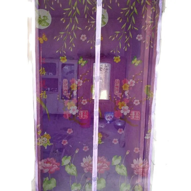 Сетчатая занавеска на дверь сетчатая с кофейным насекомым магнитная 90*210 см