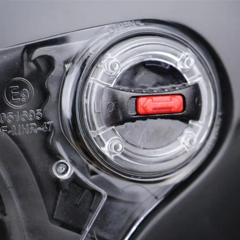 2 шт. мотоциклетный Флип Полный шлем лобовое стекло Объектив экран щит замок