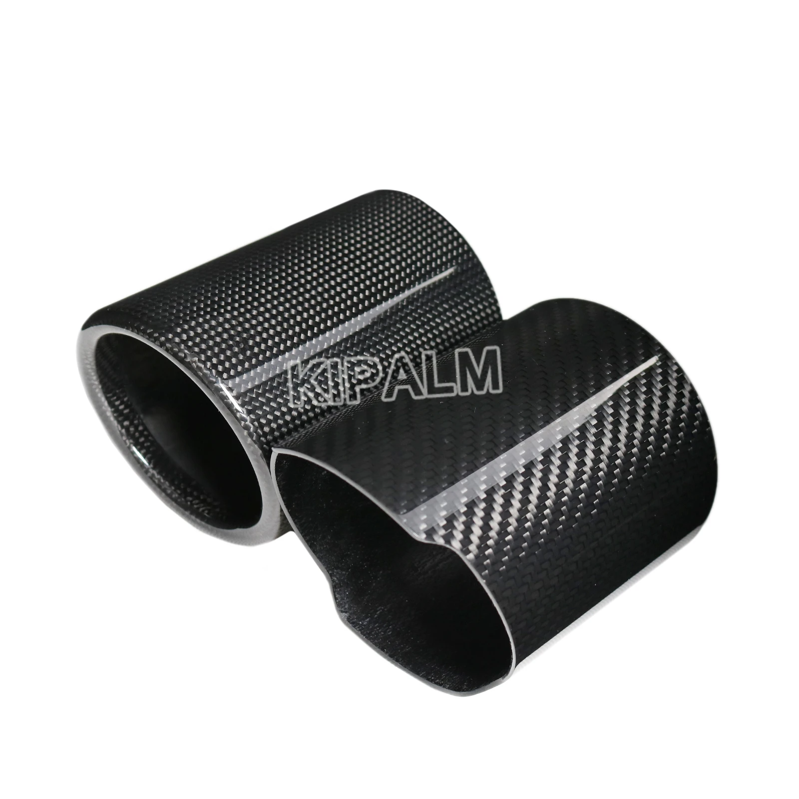 

1PCS Car Universal Exhaust Pipe Carbon Fiber Cover Exhaust Muffler Pipe Tip Carbon Fiber Case Exhaust Tip housing