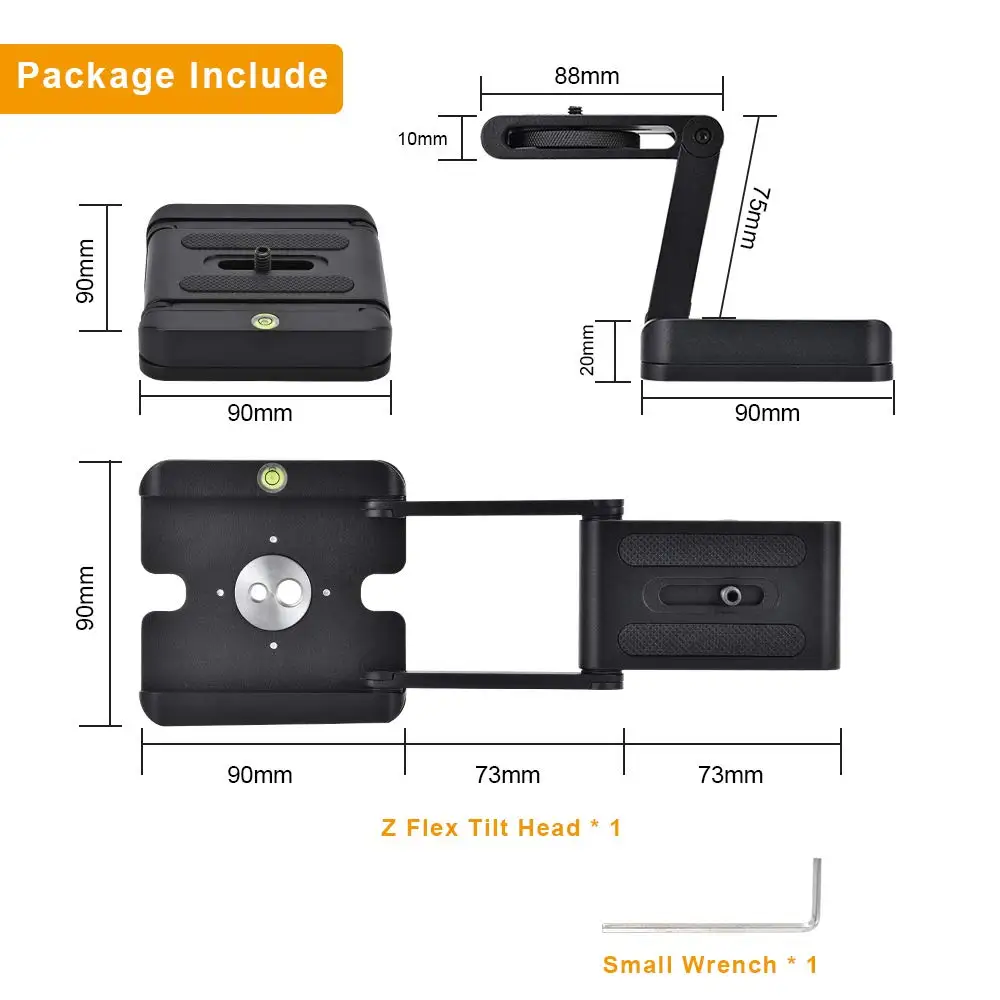 Z Type Professional Camera Flex Tripod Pan &amp Tilt Aluminum Folding BRACKET Head Solution Photography Studio | Электроника