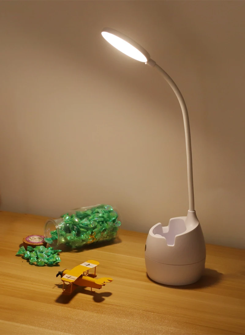 Светодиодный настольный светильник для глаз с держателем ручки держатель