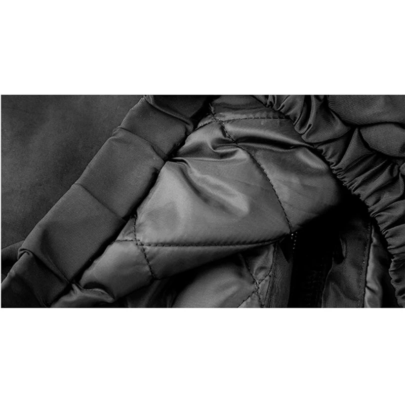 Многофункциональная Толстая мужская куртка с лентами парка Techwear зимняя в стиле