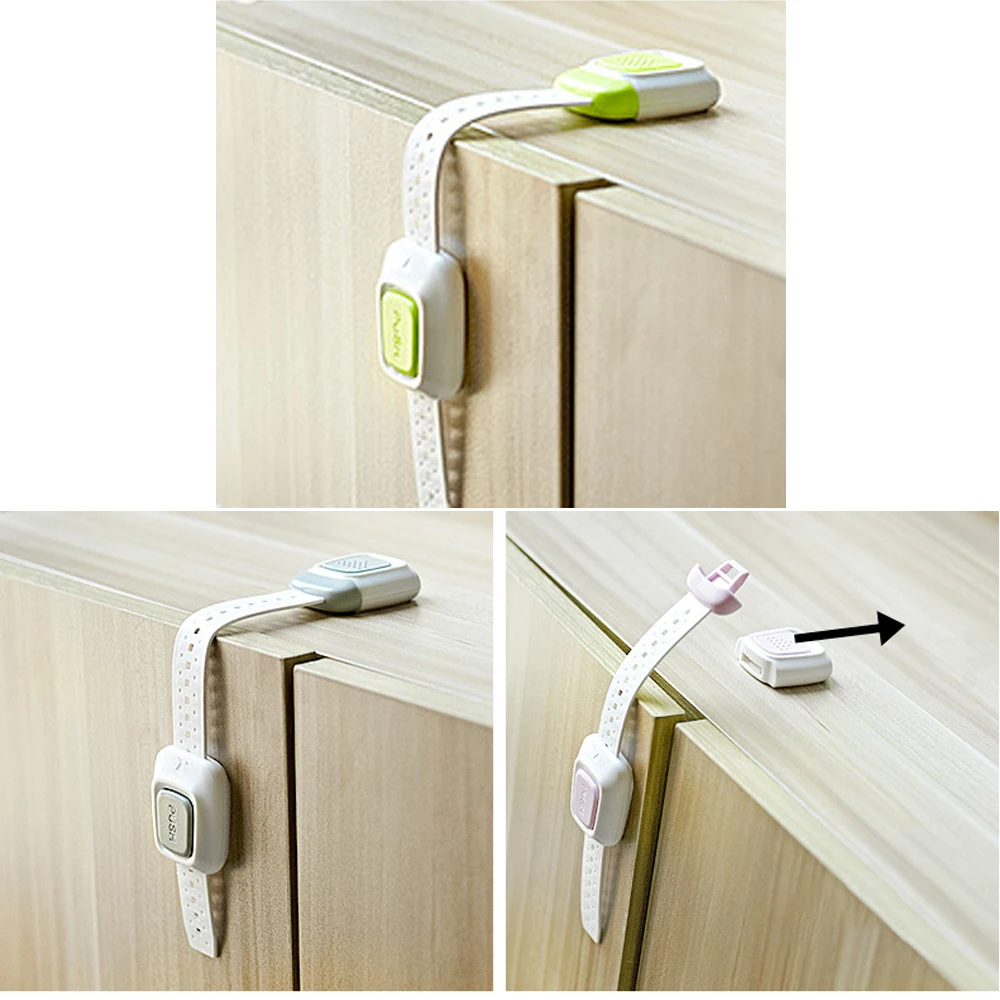 1 шт. детская защита безопасности пластиковый детский ремень замок от дверей