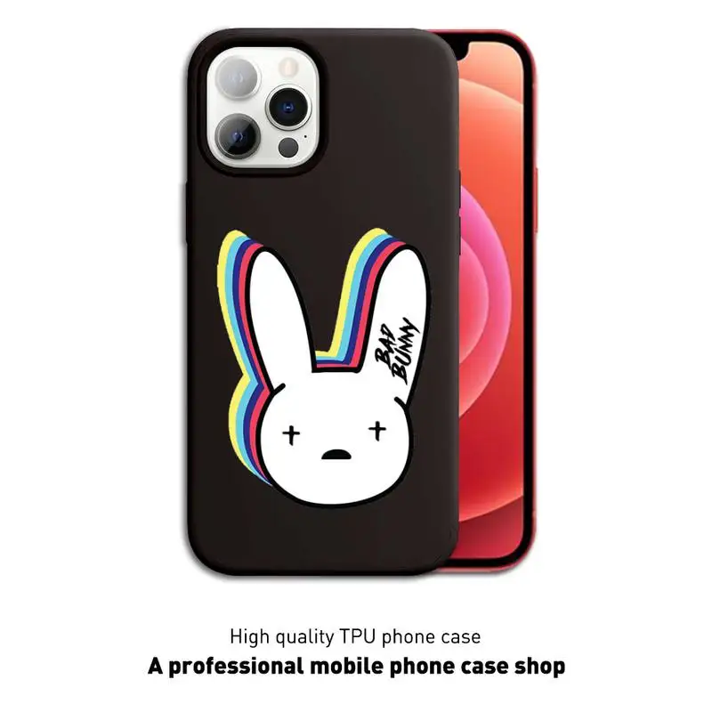 

Yo Perreo Sola Bad Bunny Maluma Phone Case Black Cover For IphoneX XS 11 12 11/12Pro Max 5 5s SE 6 6s 7 8 Plus SE2020 Cases