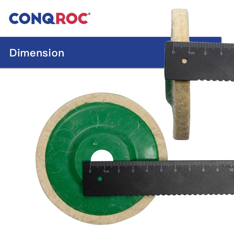 5 шт. 100 Угловая шлифовальная машина выделенное шерстяное колесо 95 мм 4 дюймовое