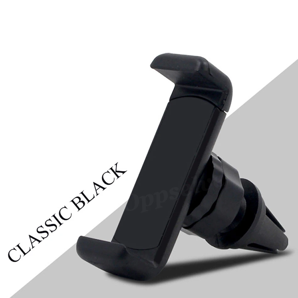 Car Phone Holder For Phone In Car 360 Air Vent Mount Clip Stand Cellphone Suppport Holders for iPhone 11 X Samsung Mobile Holder - Цвет: Black