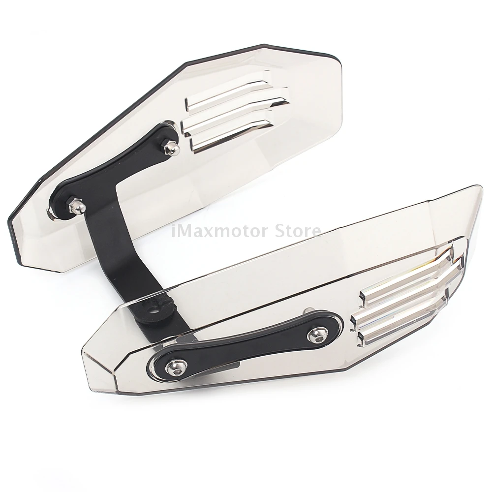 Регулируемая Защита для рук мотоцикла защитный экран Harley XL Dyna Softail VRSCD дефлектор