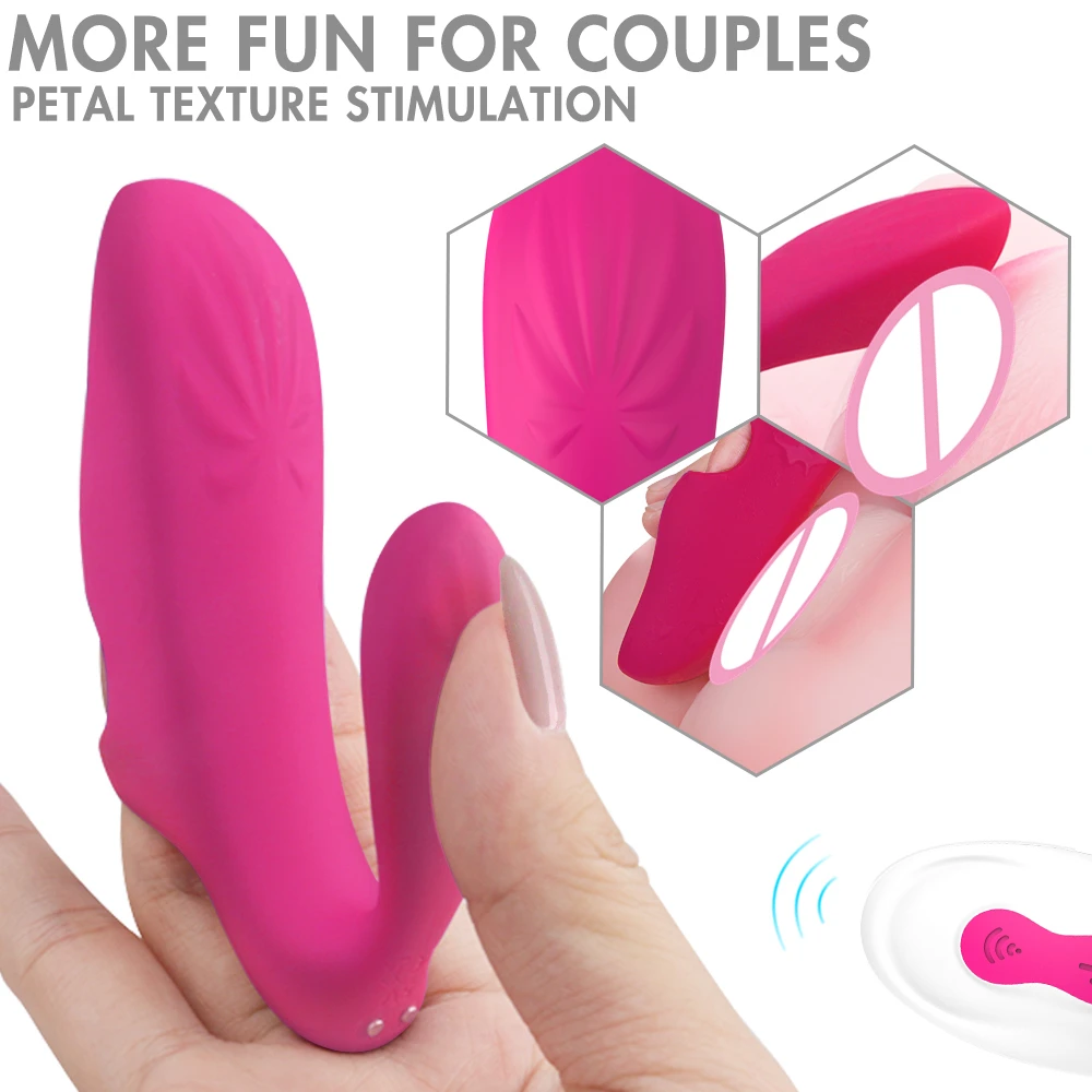New Remote Control G Spot Finger Vibrators Tickling Orgasm Female Clitoris Vagina Stimulator Anal Plug Adult Sex Toys for Women | Красота и