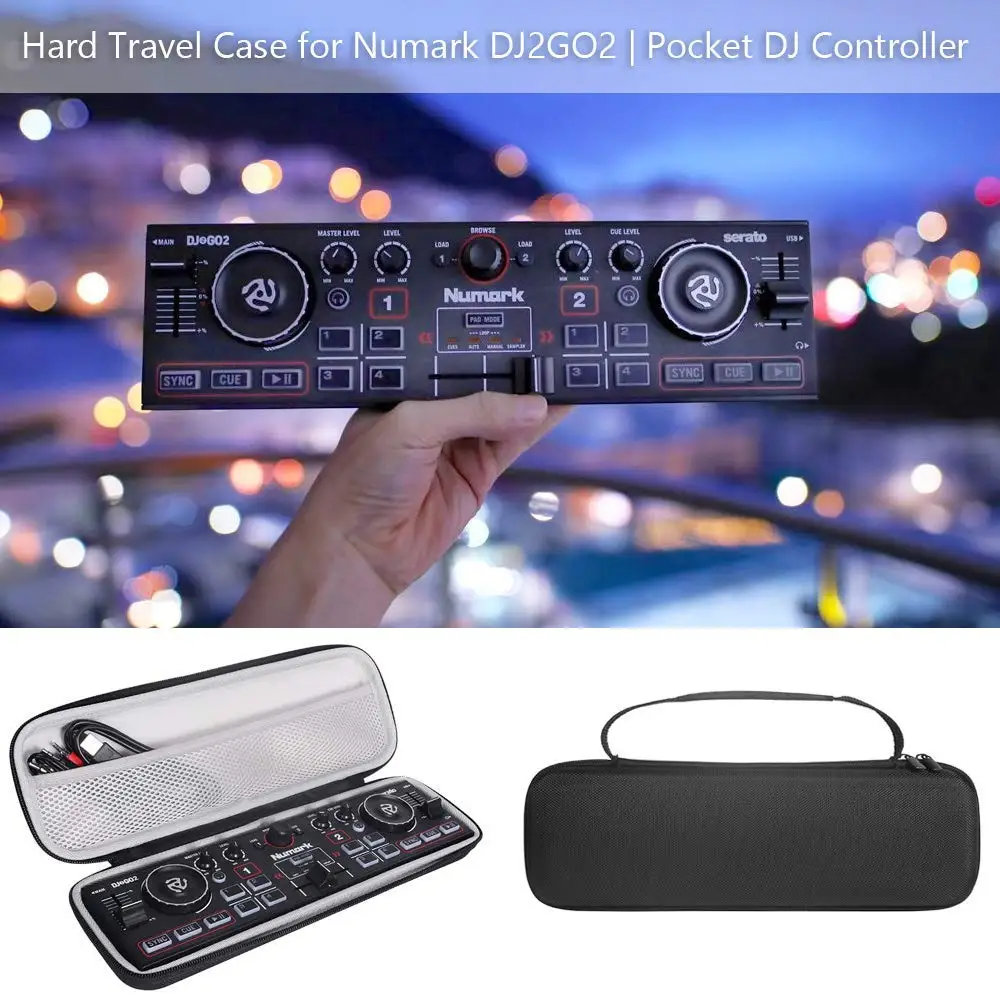 2020 чехол для Numark DJ2GO2 | карманный контроллер DJ. Портативный дорожный защитный