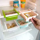 Мини-полка из АБС-пластика для кухни и холодильника, экономия места, стеллаж для хранения, полка для ванной