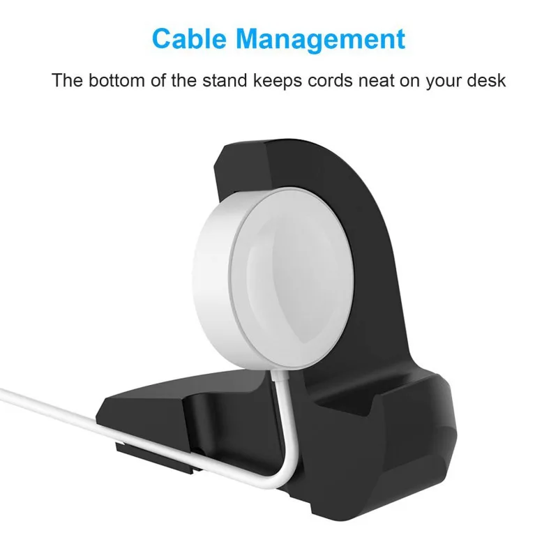 Нескользящий Силиконовый держатель для смарт часов настольная подставка