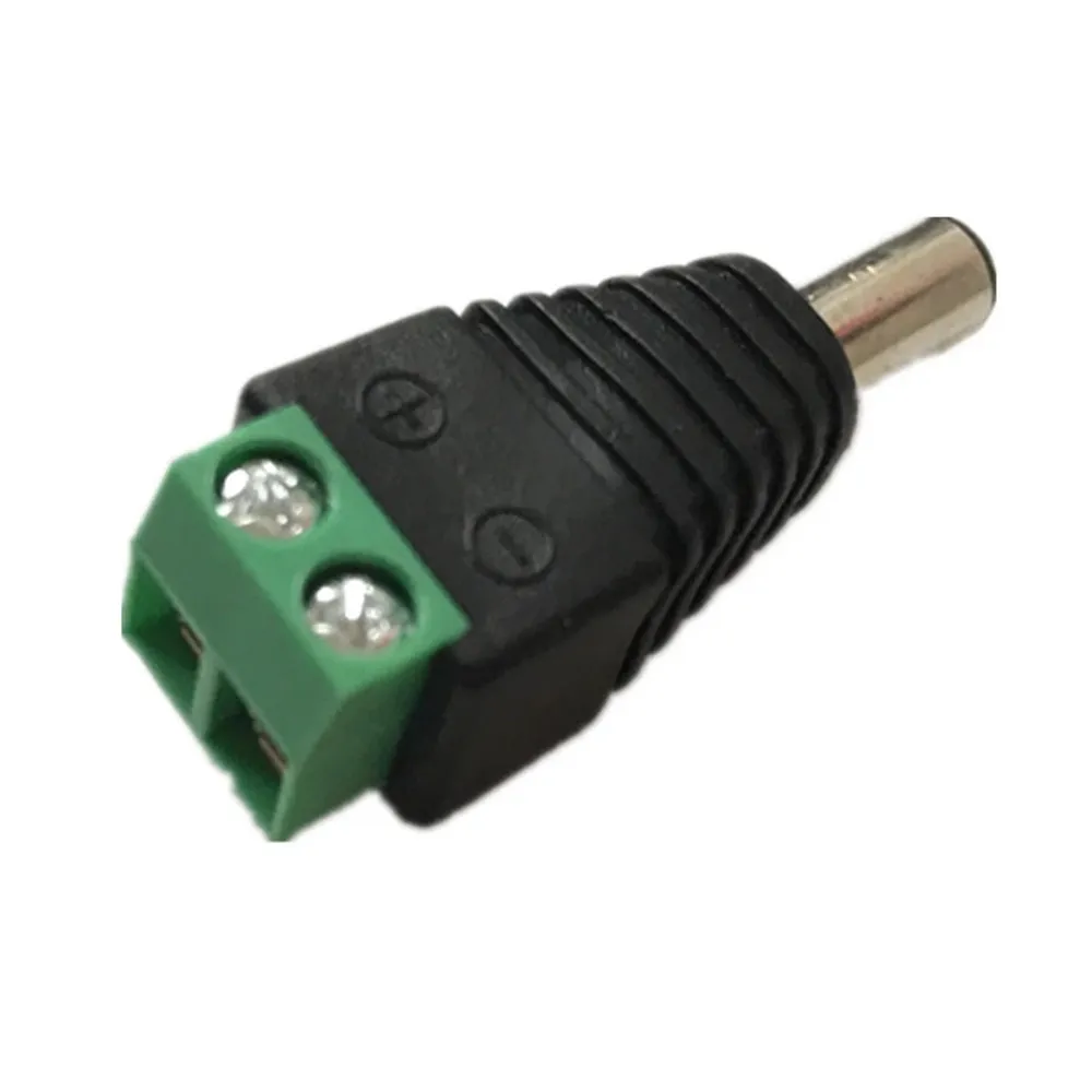 

Male Connector DC Power Plug Power Plug Quality 12V 12V Volt 2.1mmx5.5mmx10mm