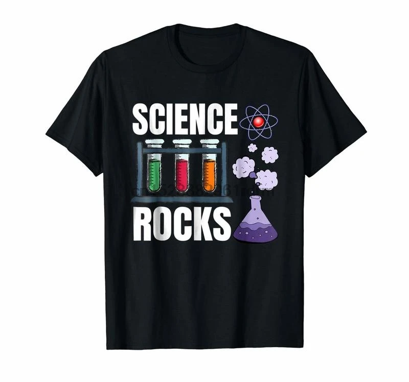 Одежда наука камни химия физика биология Atom футболка|Мужские футболки| |