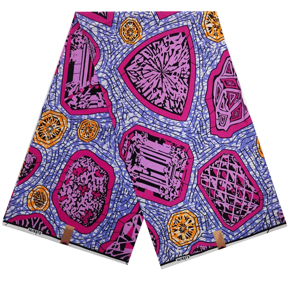 6 Yards Mitex Wax Print/ African Fabrics Kitenge/Pagnes/Tissues Africain/ Lapa/Chitenge HS-20
