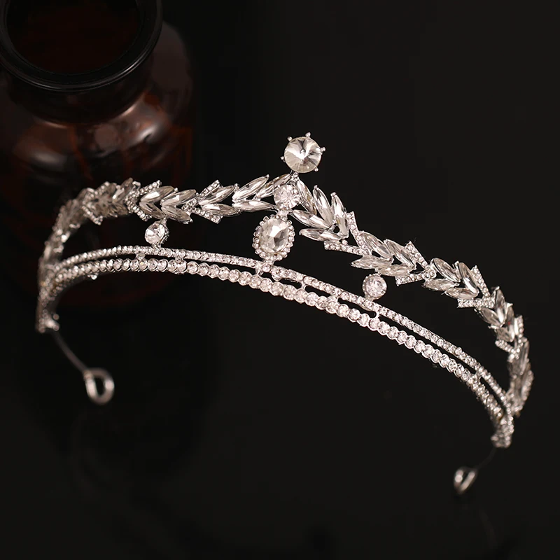 

Rhinestone Hair Tiara Head Jewelry Wedding Accessories Hairband Crown Women Hair Jewelry Headpiece Headband