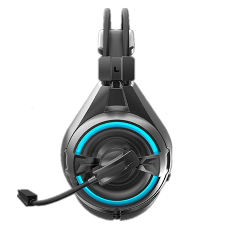 SOMiC A6 игровые usb наушники с шумоподавлением игровая гарнитура вращающимся