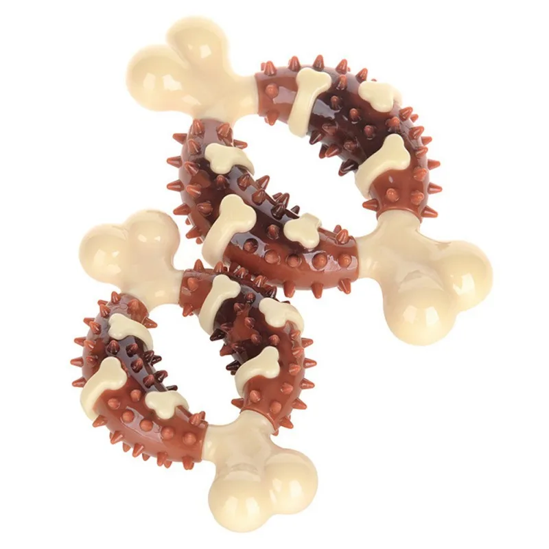 

Pet Training Chew Toy Natural Bone Beef Stick Molar Solid Tooth Sawdust Durable Teeth Clean Small Large Dog Interactive Supplies