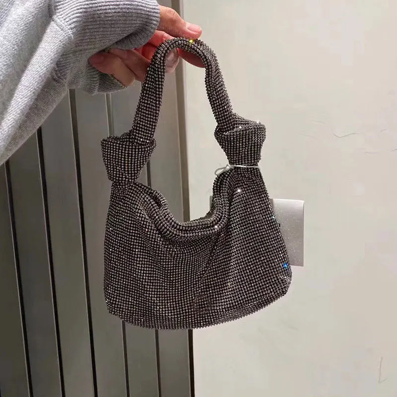 Роскошные дизайнерские новые блестящие стразы маленькие женские сумки на каждый