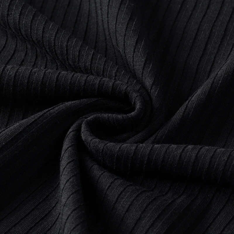 Женская трикотажная футболка с длинным рукавом и V образным вырезом|Футболки| |