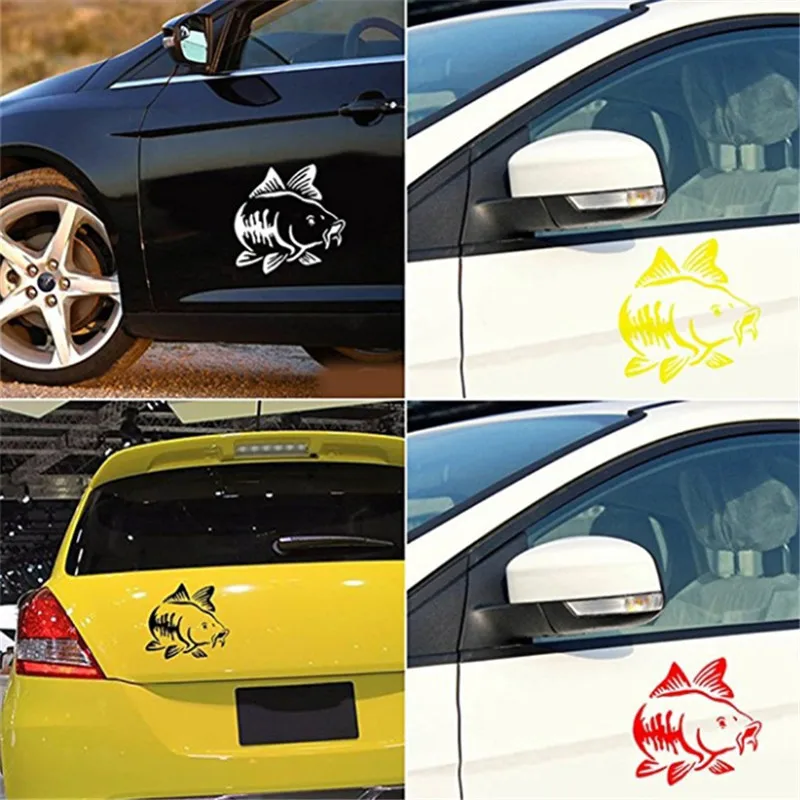 Горячая Распродажа для рыбалки на карпа автомобильная виниловая переводка