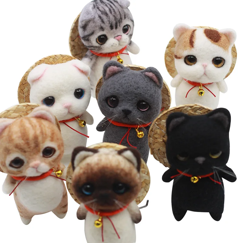 Jiwuo креативная игрушка для домашних животных ручной работы кукла из шерсти