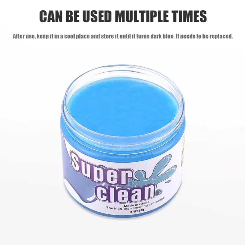 AOZBZ Car Cleaning Glue Laptop PC Computer Keyboard Slime Jelly Gel Compound Dust Wiper Cleaner Car Interior Car Accessories