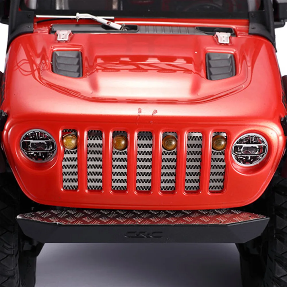 

High Simulation Central Grid Light Daytime Running Light for 1/10 AXIAL SCX10 III Wrangler RC Car Accessories Parts